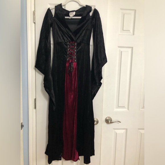 Mayhem Mansion vampire goth costume women’s size small‎ Halloween whimsygoth - Picture 1 of 11